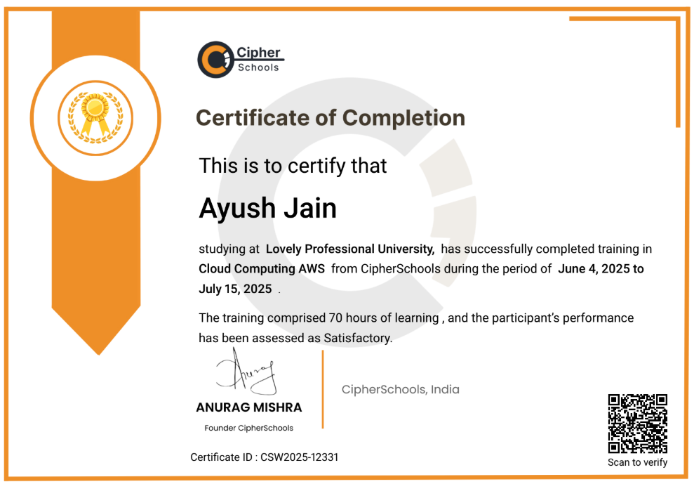 Cloud Computing with AWS